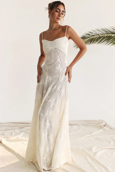 Corsalina™ – Damen Maxikleid Sommer mit Eleganter Corsage
