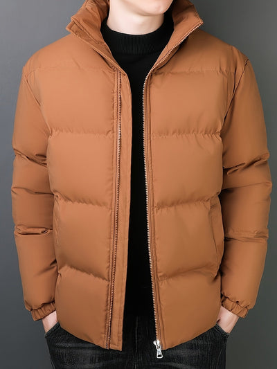 Stilvolle Gepolsterte Lässige Winterjacke Für Herren | Perfekt für den Alltag
