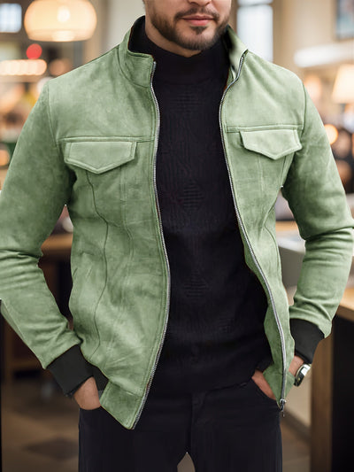 Stilvolle Einfarbige Warme Fleece Bedruckte Winterjacke Für Herren | Perfekt für Outdoor-Aktivitäten