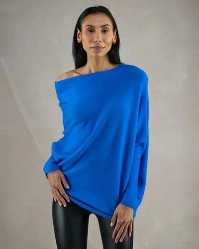 Stilvoll Kaschmir Schulterfreier Pullover Für Damen | Ideal für jede Jahreszeit