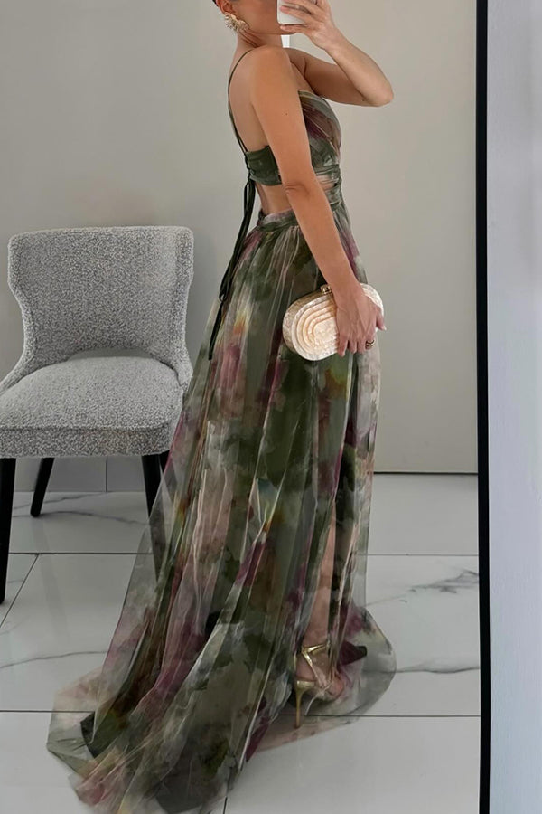 Lumeline™ – Elegantes Damen Hochzeitsgastkleid mit Verstellbarer Schnürung