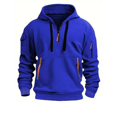 Kapuzenpulli mit mehreren Taschen für Männer