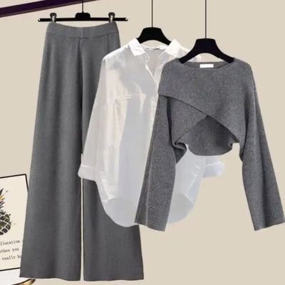 Dreiteiliges Langarm-Outfit für die Herbst/Winter-Saison