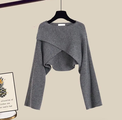 Dreiteiliges Langarm-Outfit für die Herbst/Winter-Saison
