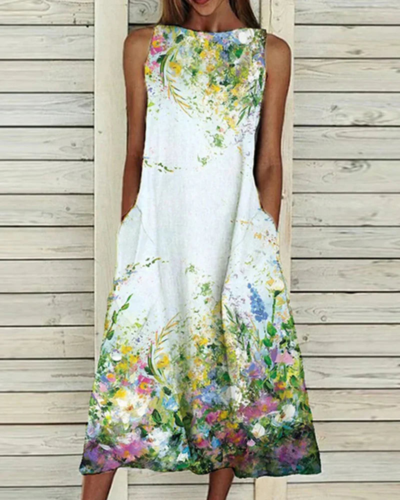 Syriel - Das florale Sommerkleid für feminine Leichtigkeit