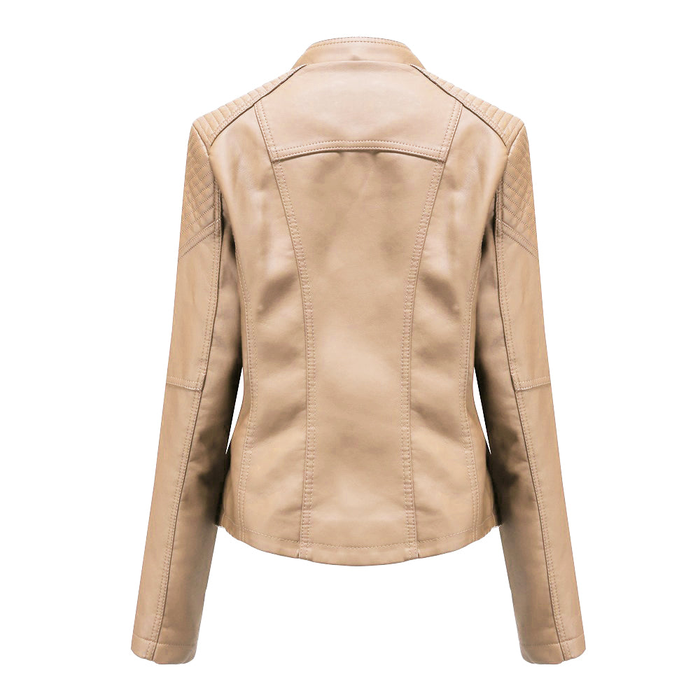 Elegante & Zeitlose Damenlederjacke - Must-Have für Modebewusste
