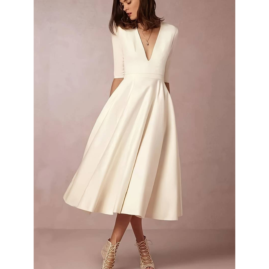 Trish® | Damenkleid mit V-Ausschnitt