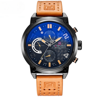 van Baerle® - Quarz-Datum-Uhr