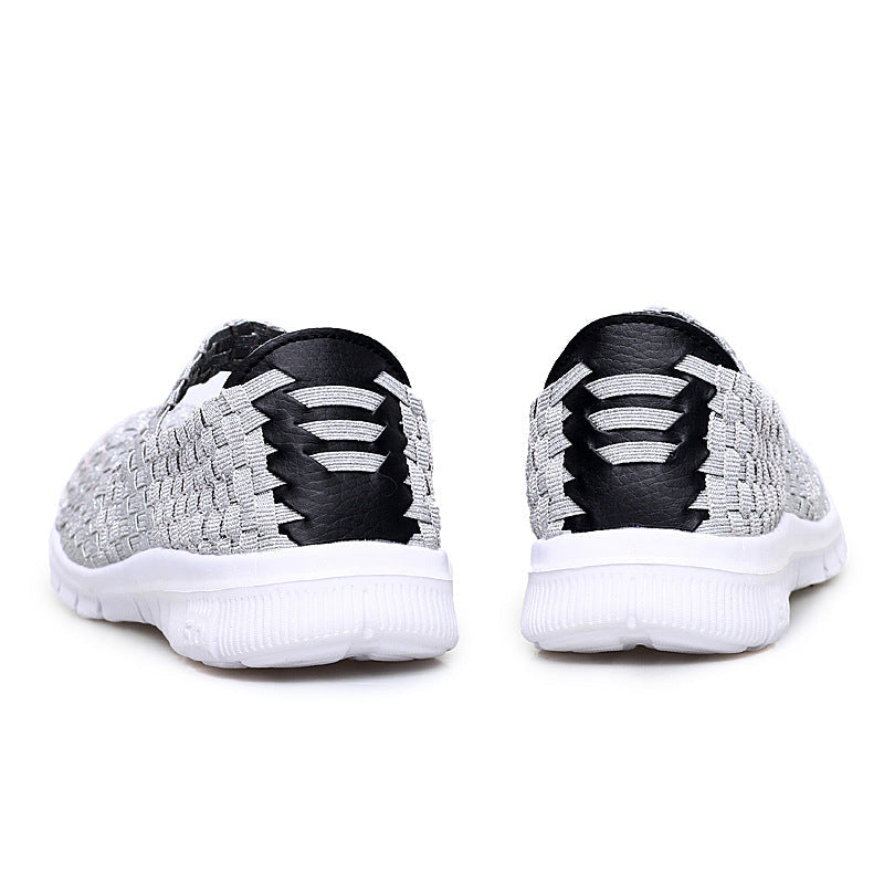 Damen Slip-On Komfort Walking Schuhe Fudus