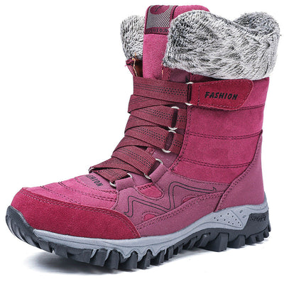 Damen Isolierte Wasserdichte Winterstiefel Fudus