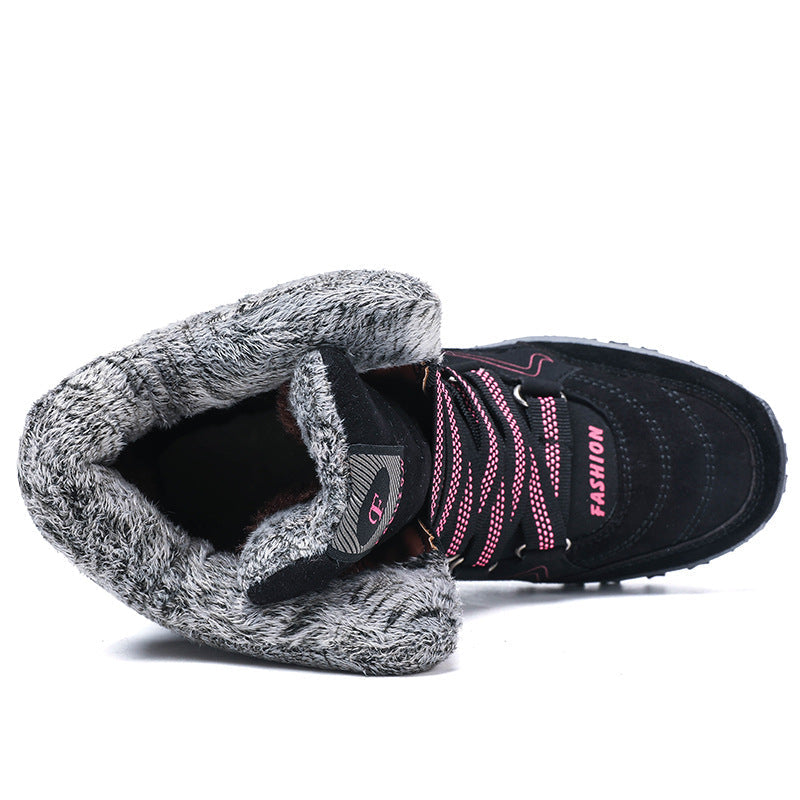 Damen Isolierte Wasserdichte Winterstiefel Fudus