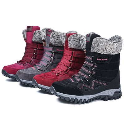 Damen Isolierte Wasserdichte Winterstiefel Fudus