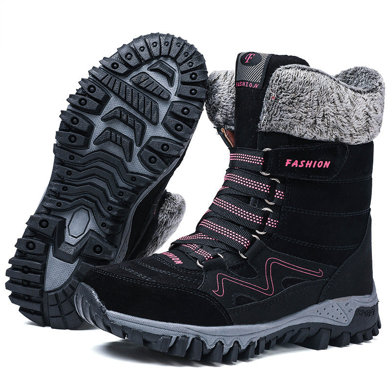 Damen Isolierte Wasserdichte Winterstiefel Fudus