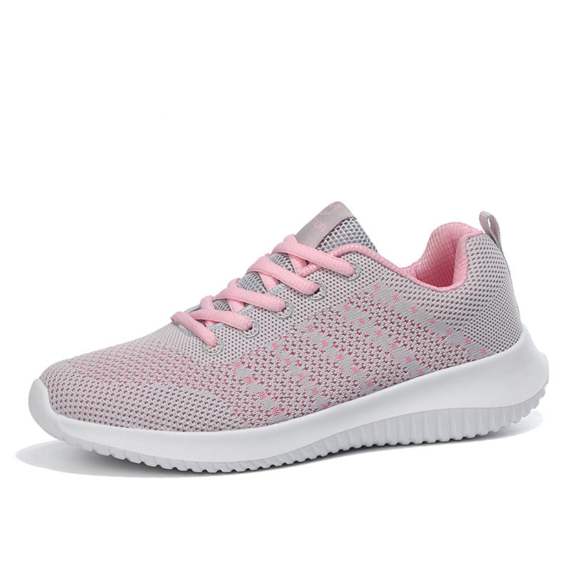 Damen Leichte Athletic Sneakers mit Atmungsaktivem Mesh-Obermaterial Fudus