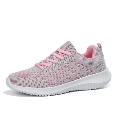 Damen Leichte Athletic Sneakers mit Atmungsaktivem Mesh-Obermaterial Fudus