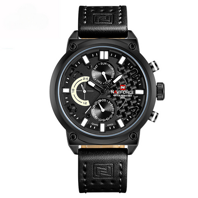 van Baerle® - Quarz-Datum-Uhr