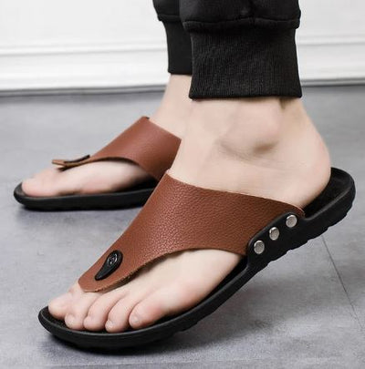 Brix - Herren Zehentrenner für den Strand Sommer