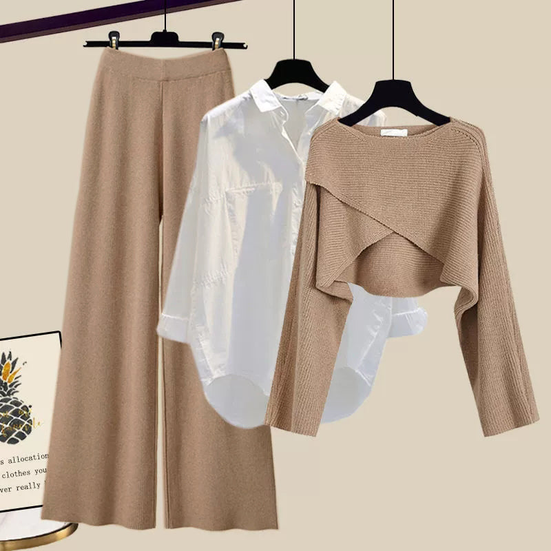 Dreiteiliges Langarm-Outfit für die Herbst/Winter-Saison