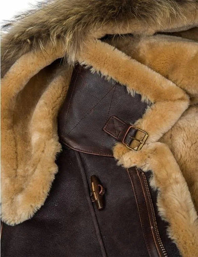 BRADLEY™ | Exklusiver Leder-Wintermantel