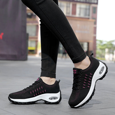 Damen Leichte Sport Sneakers mit Luftkissen Technologie Fudus