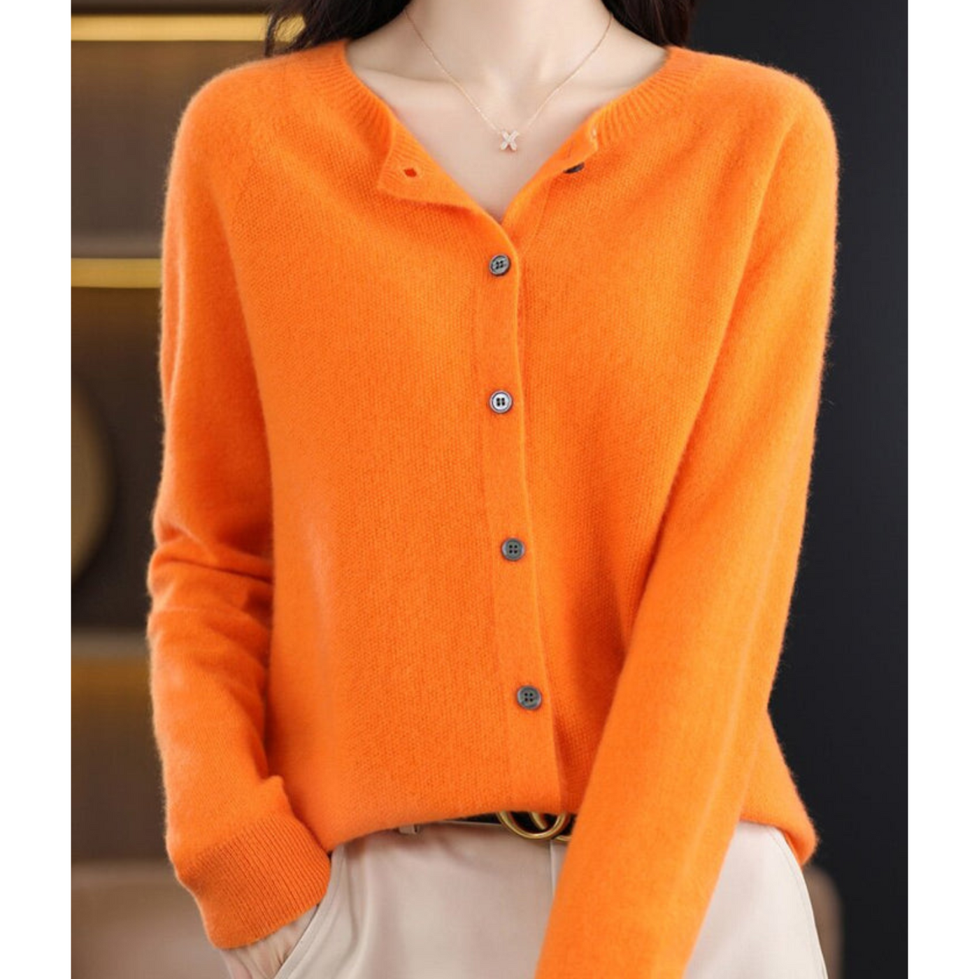 Aubry - Ein weicher Cardigan aus Kaschmirwolle