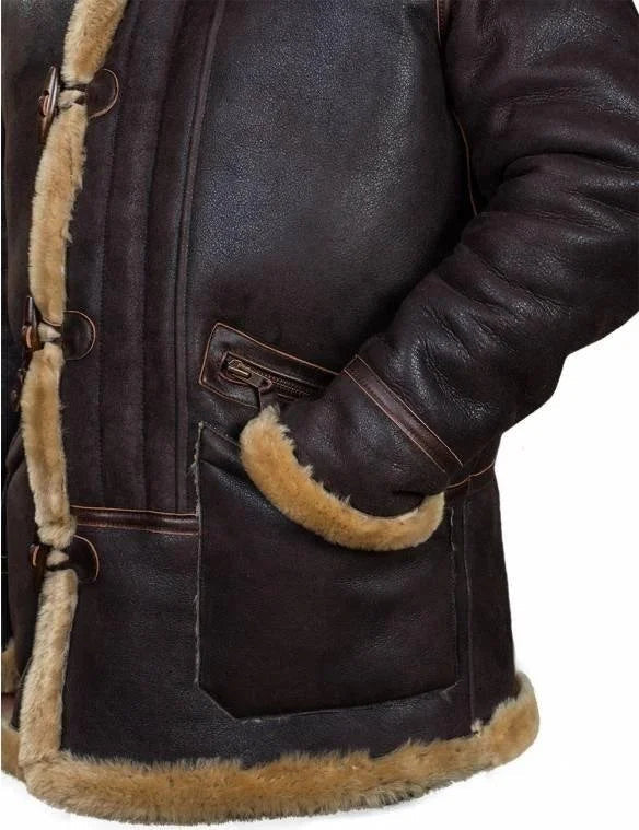 BRADLEY™ | Exklusiver Leder-Wintermantel