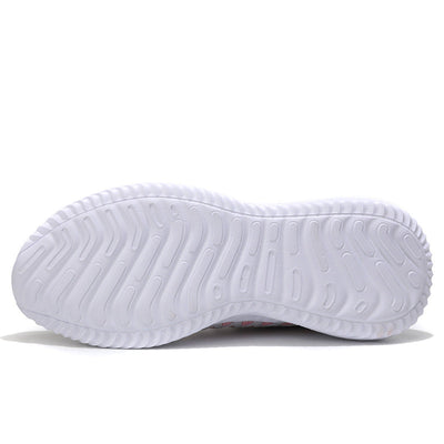 Damen Leichte Sport Sneakers mit Atmungsaktivem Strick-Obermaterial Fudus