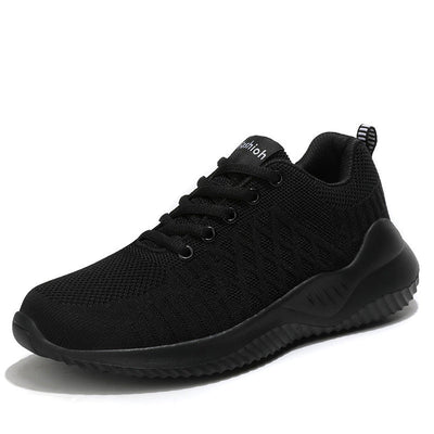 Damen Leichte Sport Sneakers mit Atmungsaktivem Strick-Obermaterial Fudus