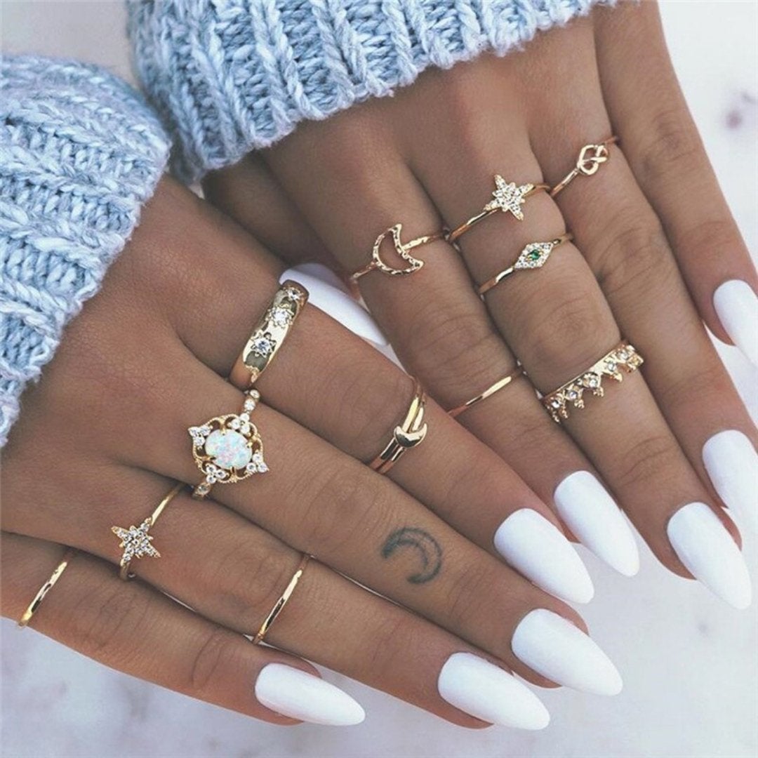 Einzigartiges Premium-Paket von 8 bis 12 Ringen