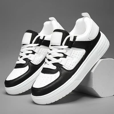 Lässige Schnür-Plateau Sneaker für Herren | Ideal für Outdoor-Aktivitäten