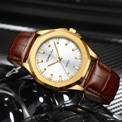 van Baerle® - Casual minimalistisches Quarzarmbanduhr