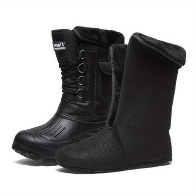 Winterschuhe Herren | Outdoor Hoher Stiefel Mit Schnürung