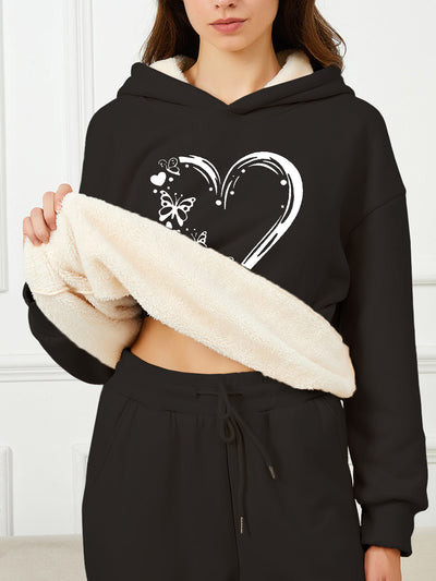 Eleganter Fleece-Pullover-Hoody mit Kapuze für Women | Perfekt für Outdoor-Aktivitäten