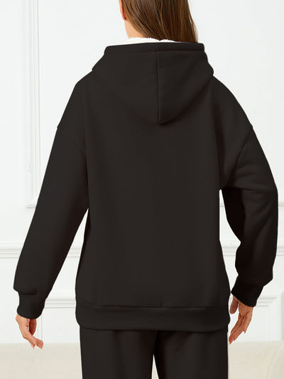 Eleganter Fleece-Pullover-Hoody mit Kapuze für Women | Perfekt für Outdoor-Aktivitäten