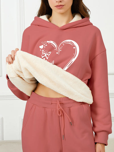 Eleganter Fleece-Pullover-Hoody mit Kapuze für Women | Perfekt für Outdoor-Aktivitäten
