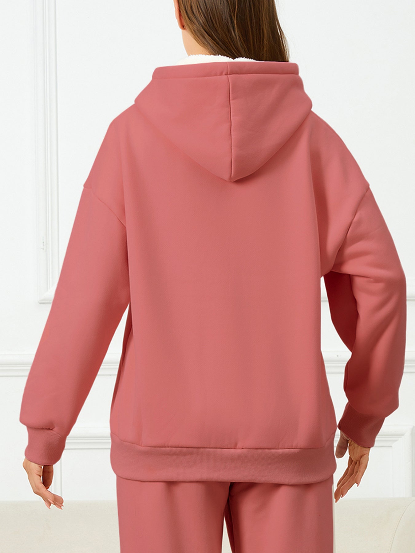 Eleganter Fleece-Pullover-Hoody mit Kapuze für Women | Perfekt für Outdoor-Aktivitäten