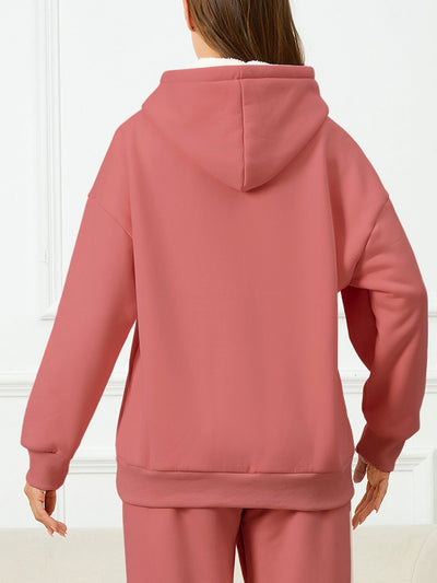Eleganter Fleece-Pullover-Hoody mit Kapuze für Women | Perfekt für Outdoor-Aktivitäten