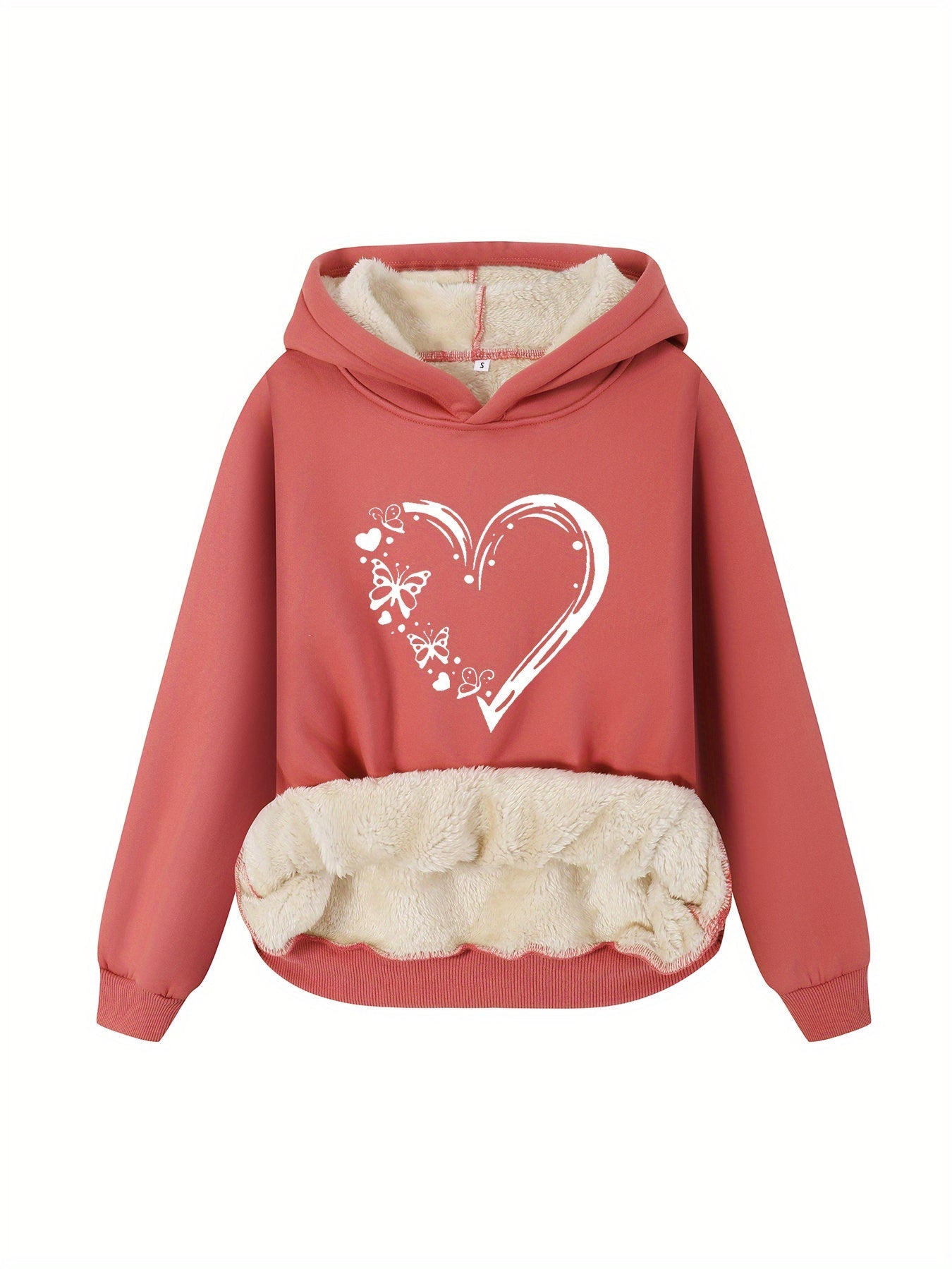 Eleganter Fleece-Pullover-Hoody mit Kapuze für Women | Perfekt für Outdoor-Aktivitäten