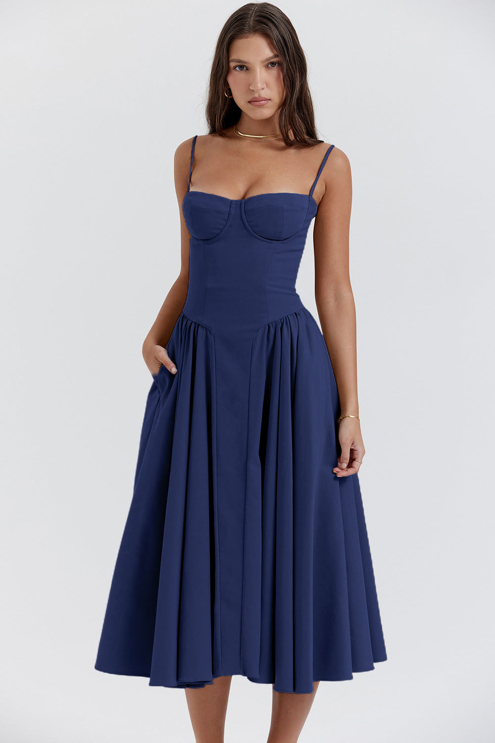Zaniyah™ | Retro Midi Kleid