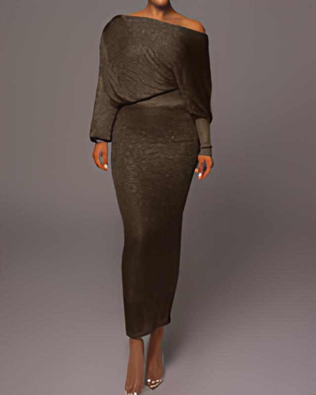Verführerisches Off-Shoulder Cocktailkleid für besondere Anlässe