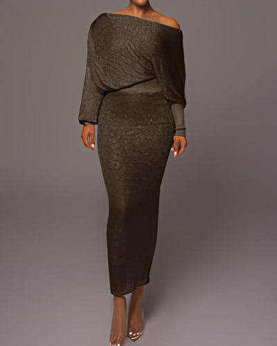 Verführerisches Off-Shoulder Cocktailkleid für besondere Anlässe