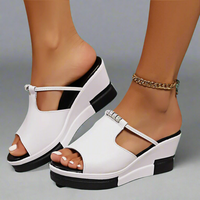 Zunfrida™ | Luxus-Orthopädische Sandalen mit hohen Absätzen