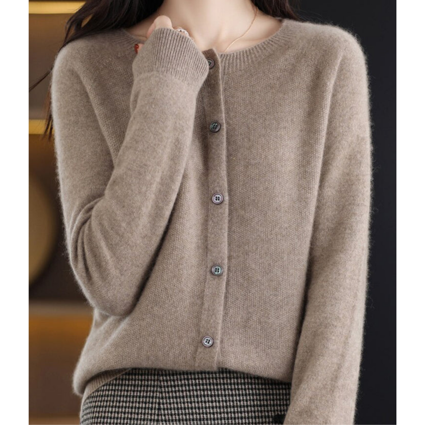 Aubry - Ein weicher Cardigan aus Kaschmirwolle