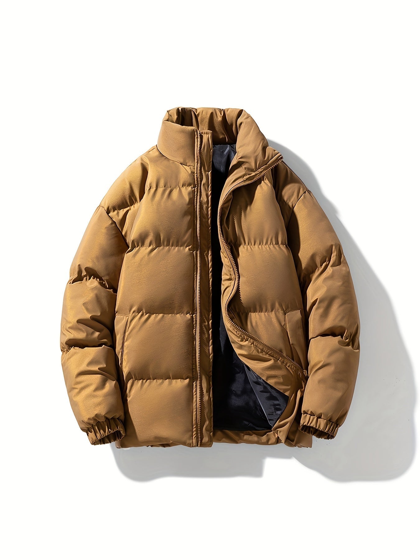 Stilvolle Gepolsterte Lässige Winterjacke Für Herren | Perfekt für den Alltag