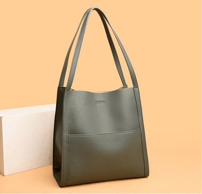 Vegane Leder Umhängetasche mit großem Stauraum und elegantem Design