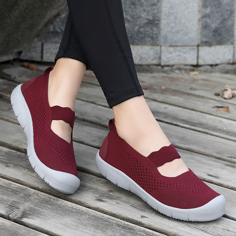 Damen Leichte Atmungsaktive Slip-On Wasser Schuhe Fudus