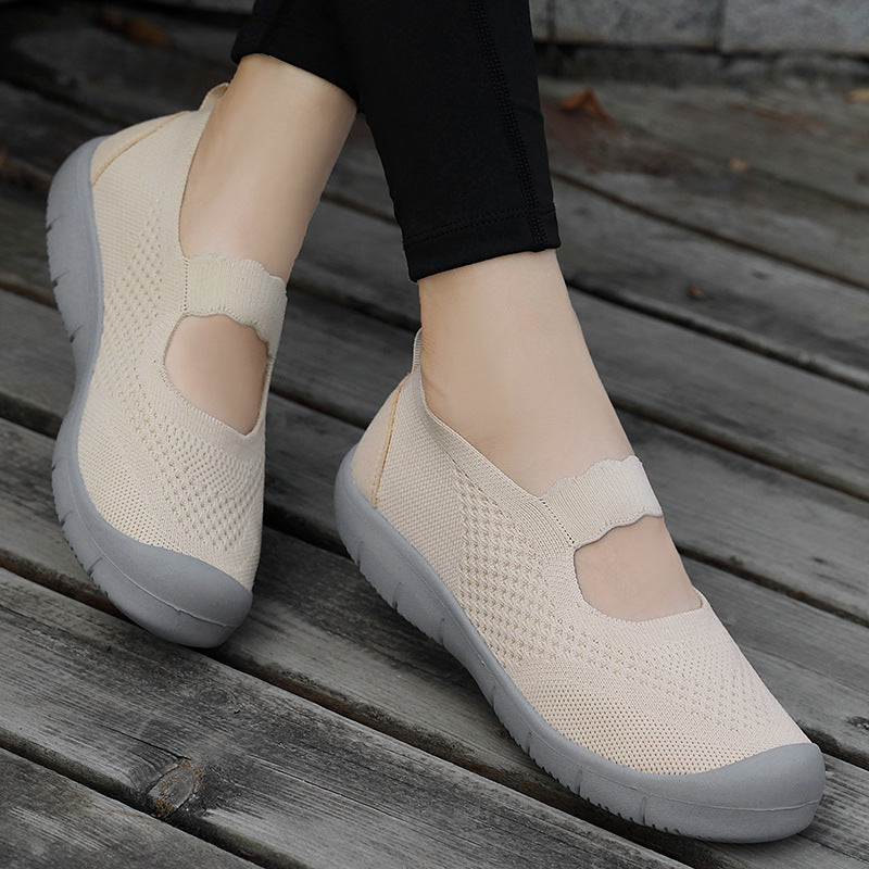 Damen Leichte Atmungsaktive Slip-On Wasser Schuhe Fudus