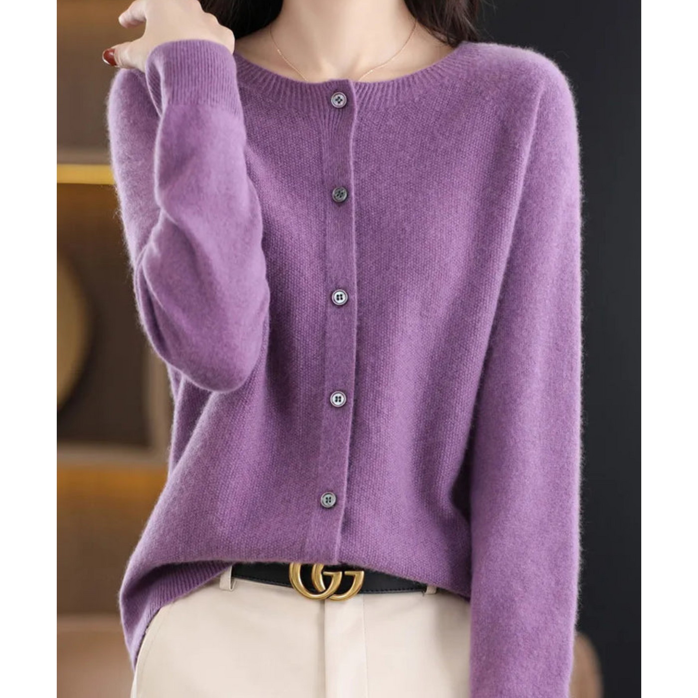 Aubry - Ein weicher Cardigan aus Kaschmirwolle