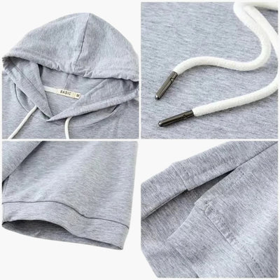 Edith | Kurzarm-Hoodie
