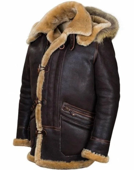 BRADLEY™ | Exklusiver Leder-Wintermantel